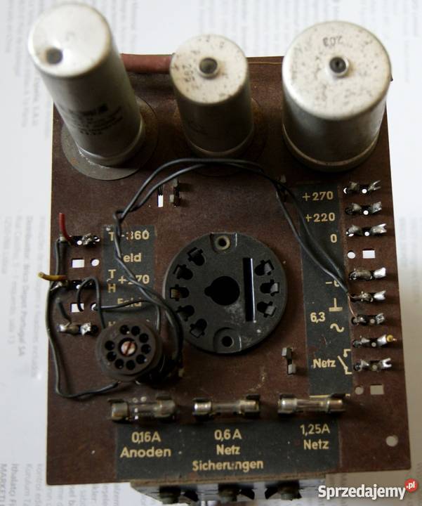 Radio Amati wku 1194 zasilacz lampowy Konstantynów Łódzki