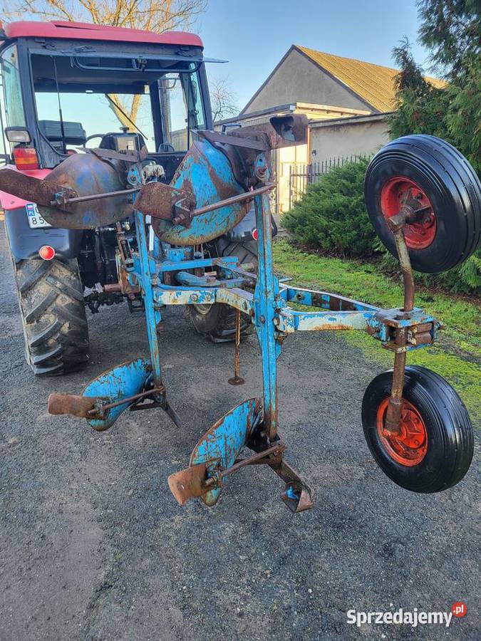 Pług 2 skibowy obrotowy Rabewerk kverneland nieuszkodzony Osięciny