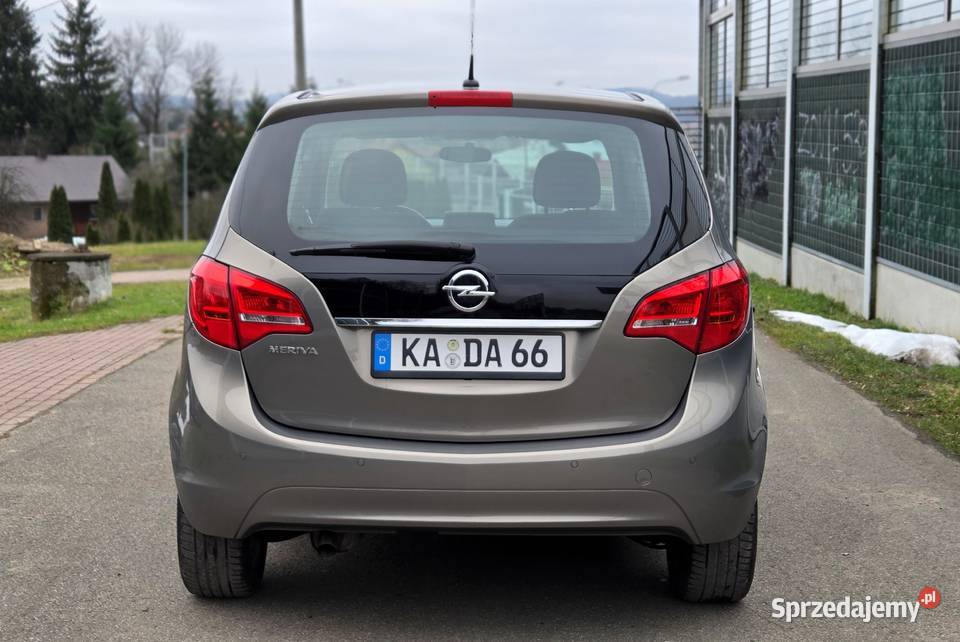Opel Meriva 14 Turbo 120 2014r LIFT COSMO NAVI serwisowany w ASO podkarpackie