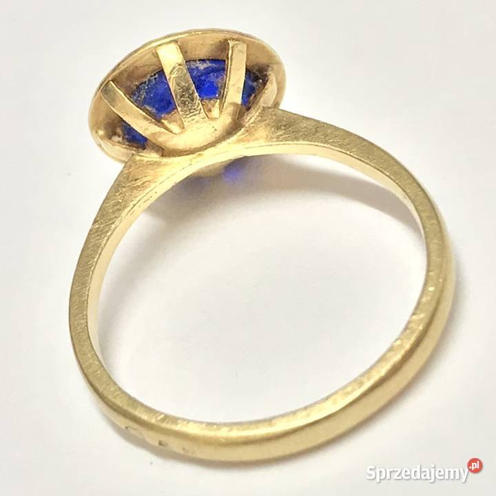 Pierścionek z żółtego ZŁOTA 750 18K cudowny Warszawa