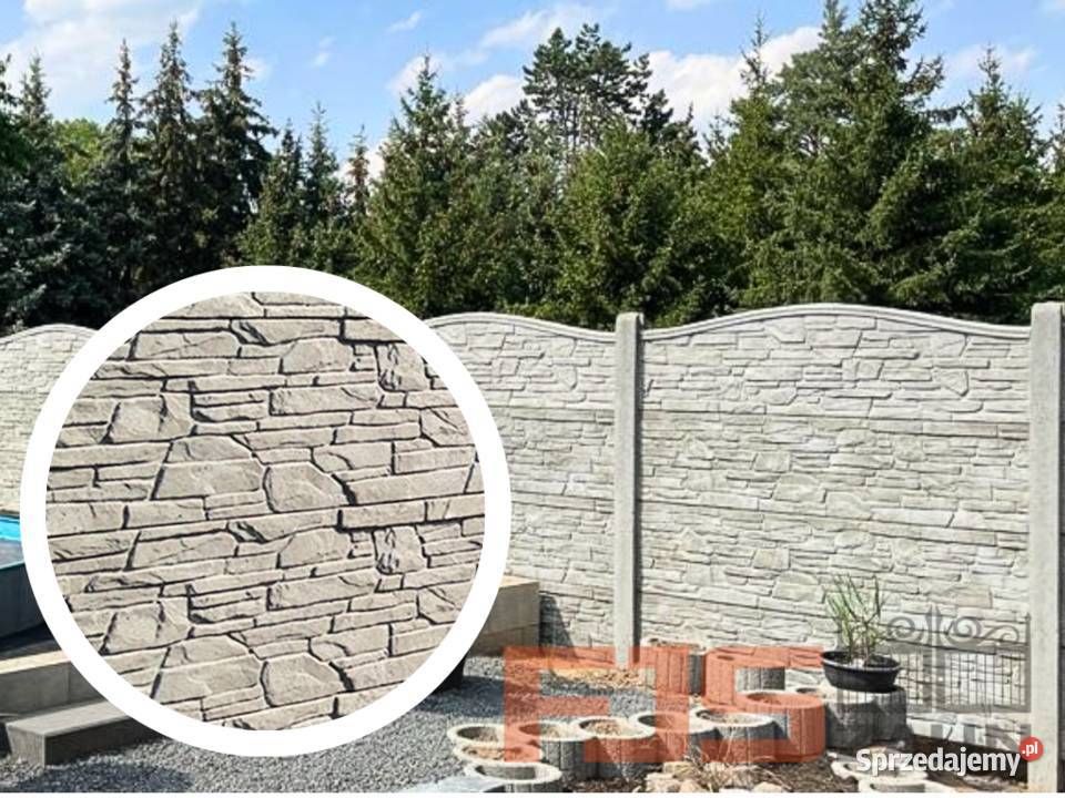 PŁOT BETONOWY OGRODZENIE BETONOWE PŁYTY Zielona Góra