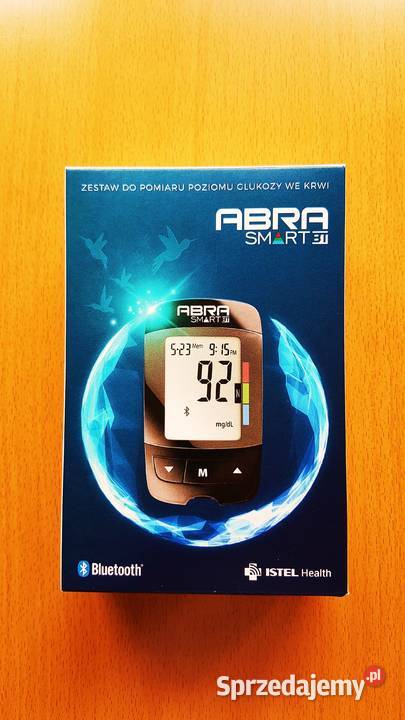 Glukometr ABRA Smart BT Bluetooth Całkiem Nowy Piotrków Trybunalski