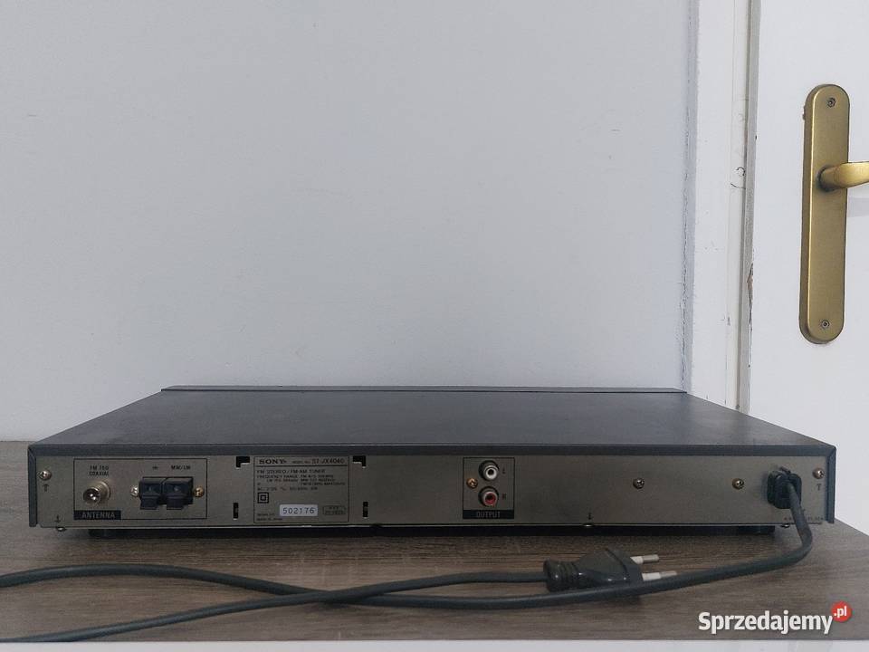 Tuner Radiowy Sony STJX4040 śląskie Wodzisław Śląski