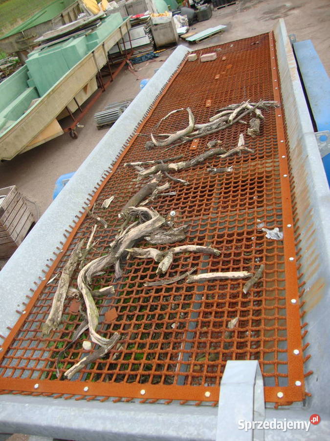 przesiewacz wibracyjny dwupokładowy do ziemi