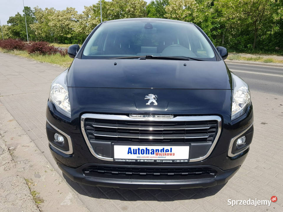 Peugeot 3008 16 HDI Nawigacja Klimatronik tempomat kujawsko-pomorskie Włocławek