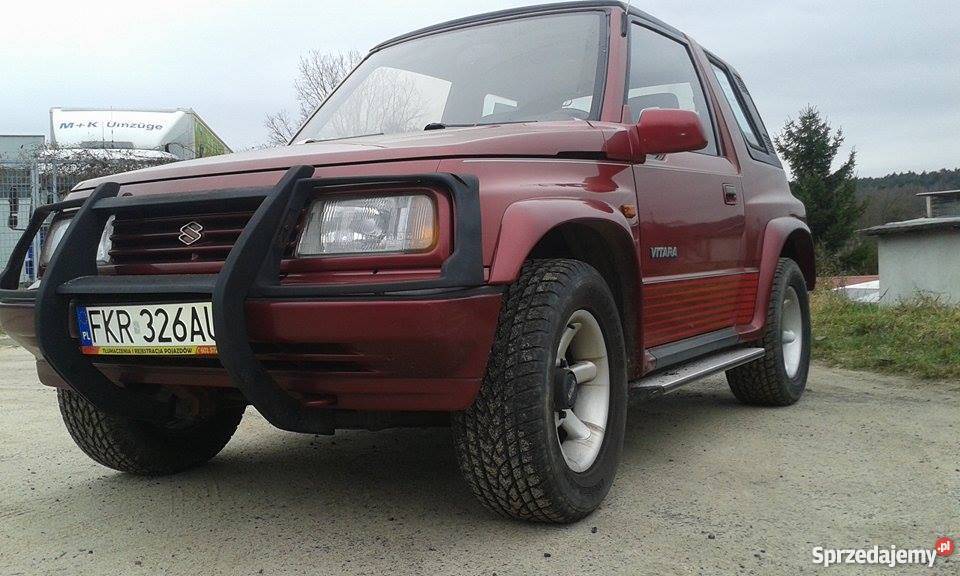 Suzuki Vitara Hardtop 20 16V aluminiowe felgi lubuskie Zielona Góra