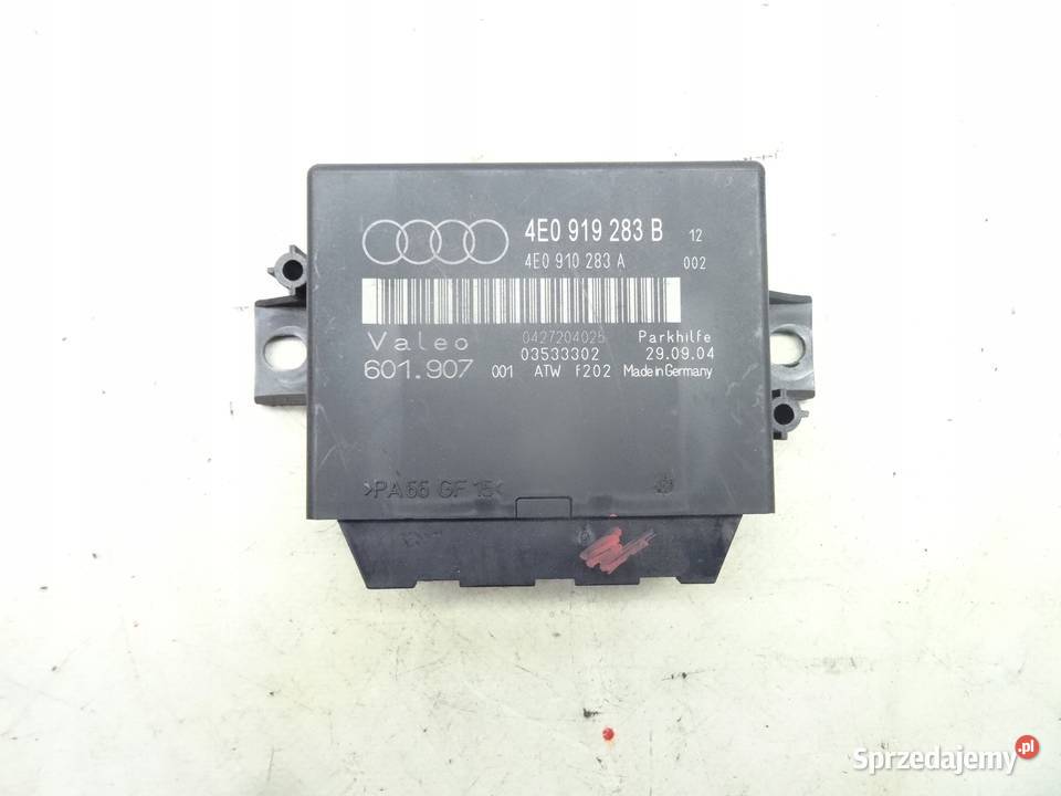 4E0919283B AUDI A8 D3 MODU STEROWNIK PDC Przemęt