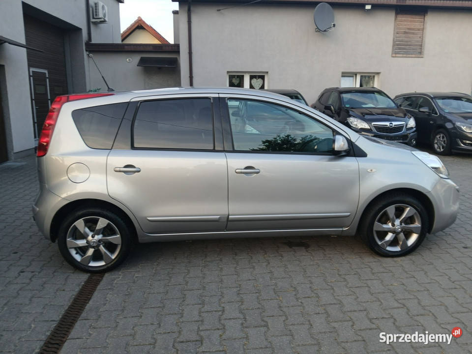 Nissan Note 16i klima navi alufelgi czujniki nawigacja Gryfino