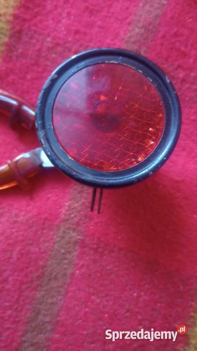 Stara lampa lampka rowerowa bakielit unikat