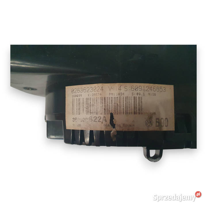LICZNIK ZEGARY 3B0920822A VW Passat B5 19 TDI Chełm sprzedam
