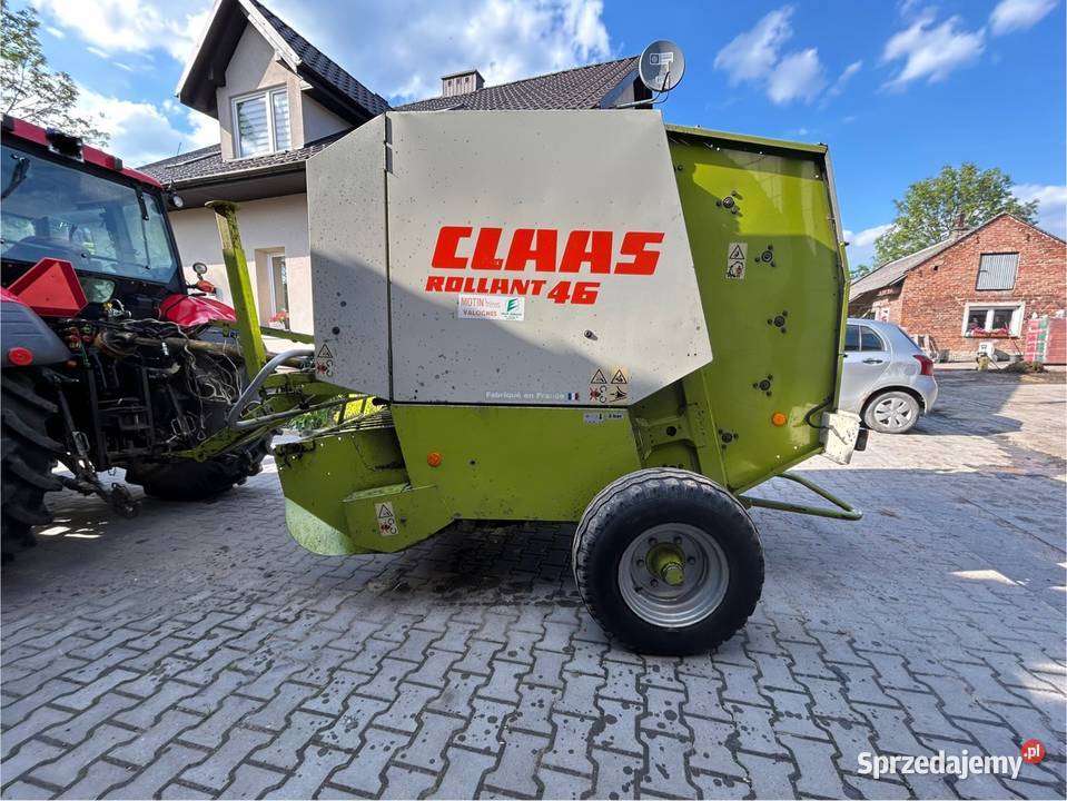Claas 46 prasa Owijanie sznurkiem Szczekociny