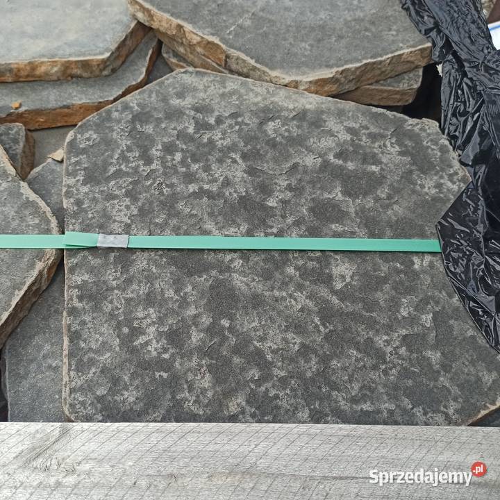 Kamień czarny na ścieżkowy na chodnik Palisada Chrzanów