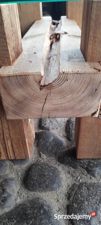 Stolik kawowy ława stare drewno