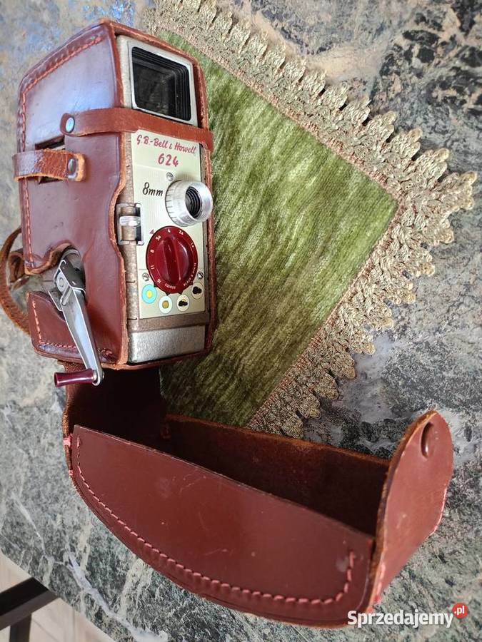 Zabytkowa Kamera Bell Howell 624 8mm Vintage Drawski Młyn