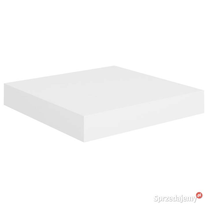 Półki ścienne 4 białe 23 x 235 x 38 MDF WM323804