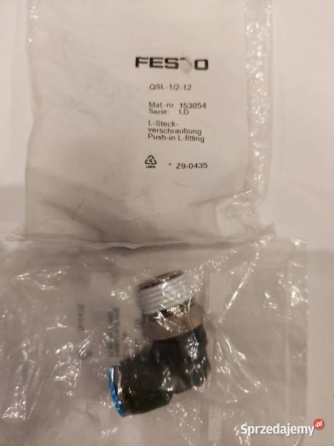 FESTO QSL1212 złącze wtykowe L kat 153054 małopolskie Kraków sprzedam