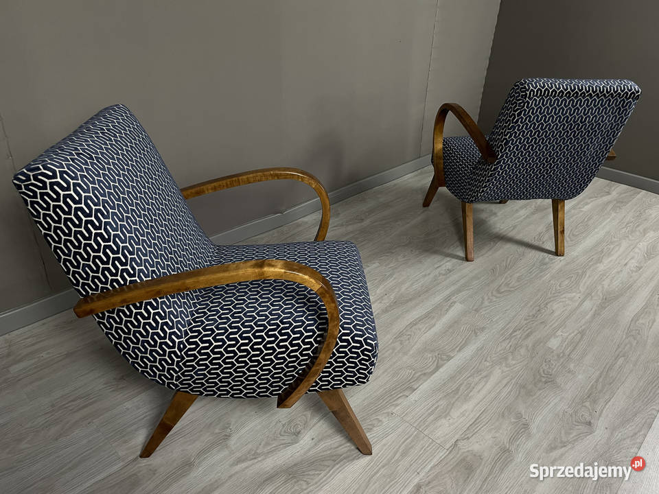 2 FOTELE ART DECO JHALABALA łódzkie Łódź
