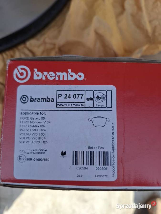 Sprzedam nowe tarcze hamulcowe TRW z klockami Stężyca