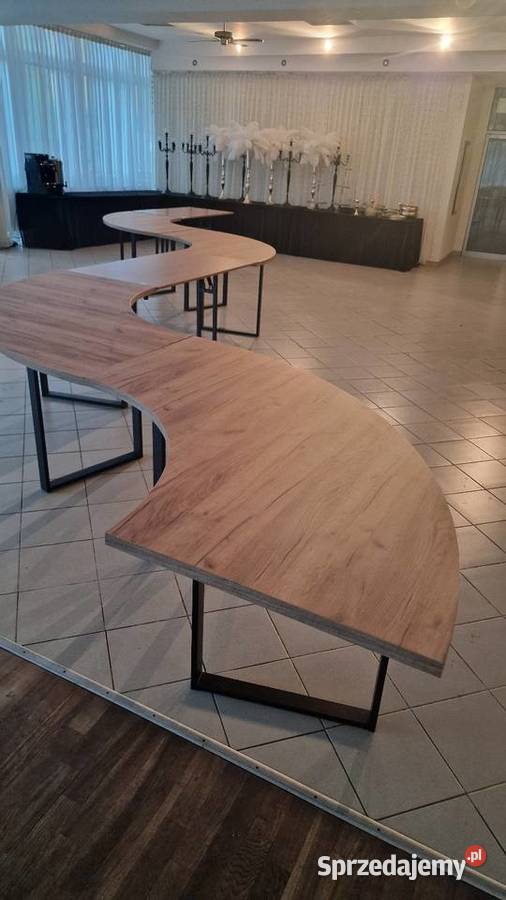 Wynajem stoly falowane małopolskie Kraków