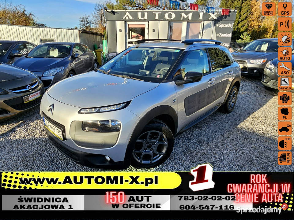 Citroen C4 Cactus AUTOMAT16 D Navi Alu kurtyny powietrzne