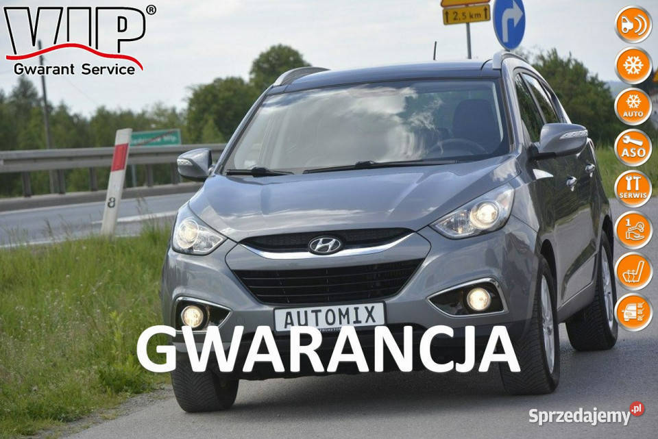 Hyundai ix35 17CRDi panorama skóra pakiet zimowy 176616km Sędziszów Małopolski