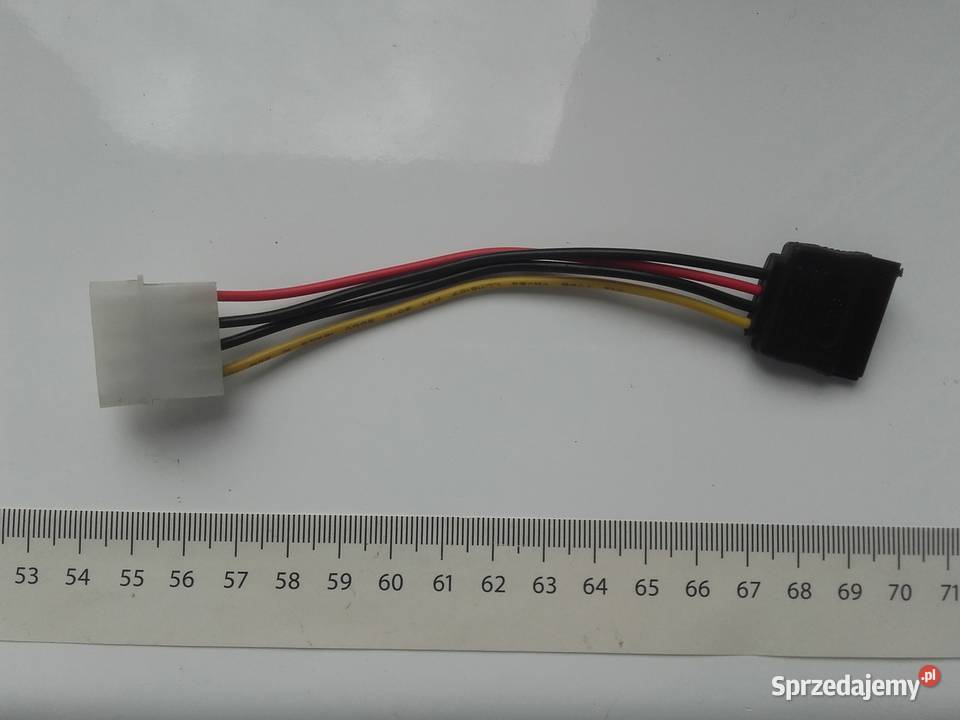 Kabel przejściówka MOLEXSATA 15 używany