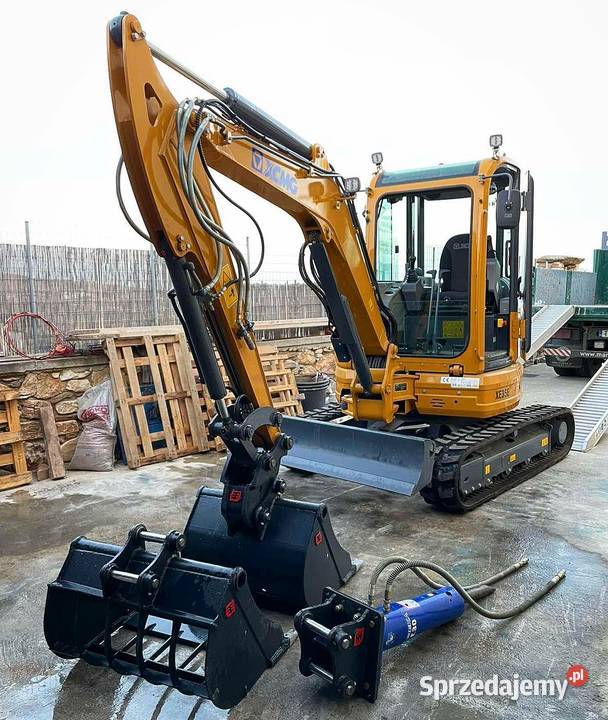 Minikoparka XCMG XE35E 4 tony Tarnowskie Góry sprzedam