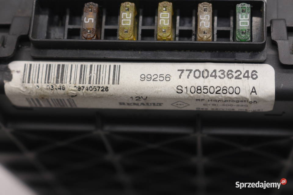 RENAULT SCENIC 1 LIFT 19 DTI SKRZYNKA BSI UCH osobowe Układ elektryczny dolnośląskie Prochowice