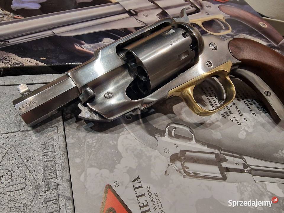 Rewolwer Czarnoprochowy Remington 1858 Army Lufa Sporty strzeleckie i myślistwo Kraków