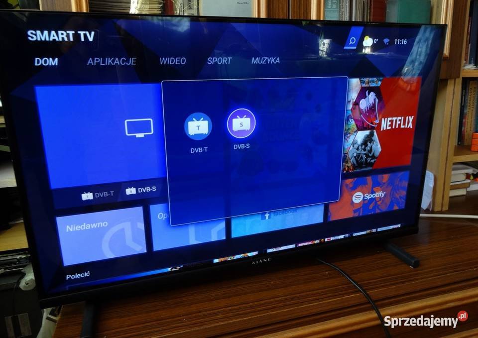 Sprzedam telewizor Kiano Elegance 32 LED 32 brak Telewizory Szczecin