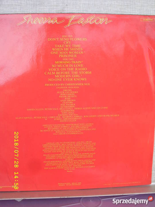 Pop LP SHENA EASTONTAKE MY TIME dolnośląskie Wołów