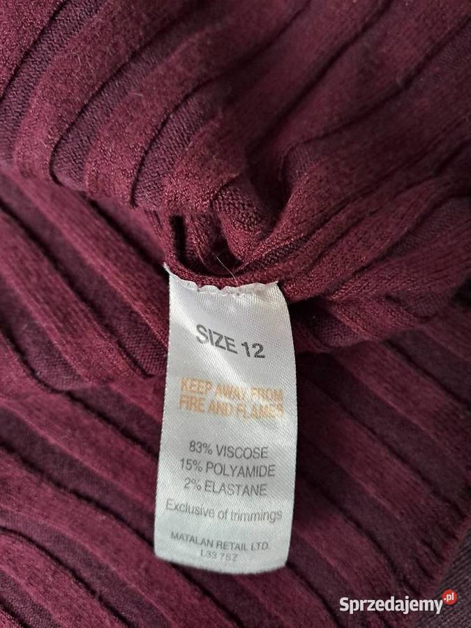 Półgolf bordowy Wrocław