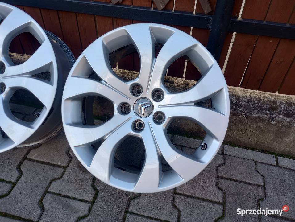 Alufelgi 17 5x108 et32 czujniki Citroen C5 C6 aluminiowe Samochodowe Włocławek