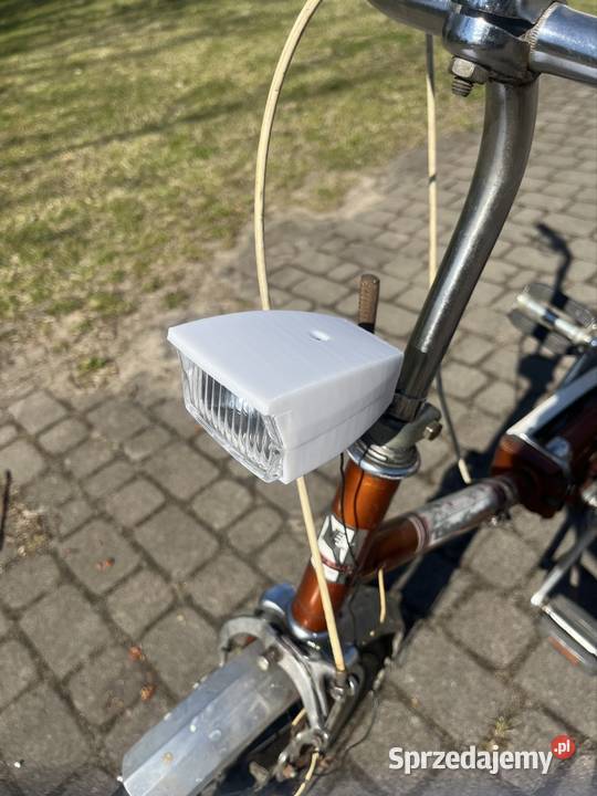 Przednia Lampka rowerowa starego do skladaków