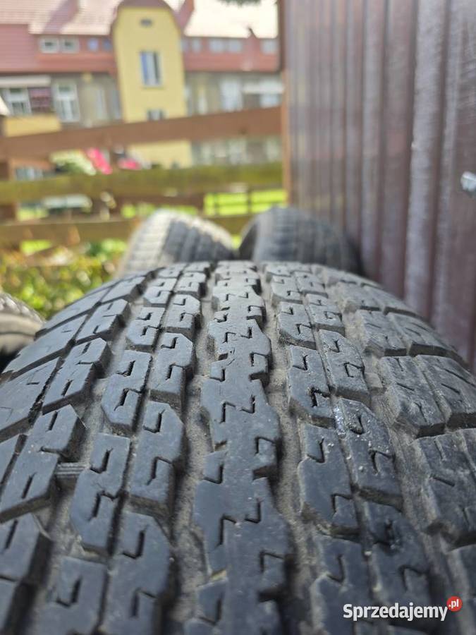 Komplet opon Bridgestone Dueler HT 2556517 dolnośląskie Boguszów-Gorce sprzedam
