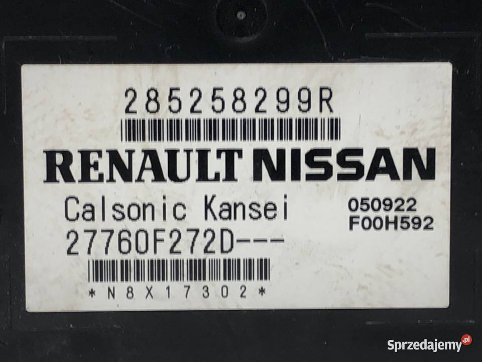 MODUŁ KOMFORTU RENAULT CLIO V 285258299R Zestawy naprawcze Części samochodowe sprzedam