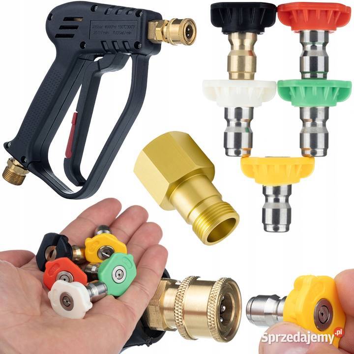 Zestaw 5 Dysz Pistolet Karcher HDHDS 22 mm do małopolskie Ludźmierz sprzedam