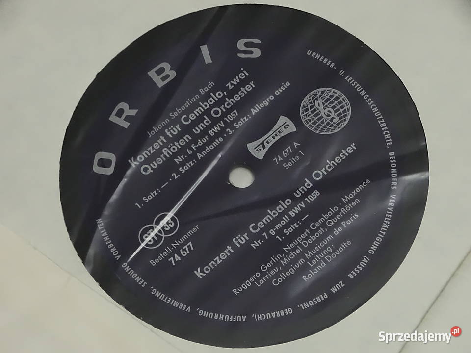 Johann Sebastian Bach Die Cembalo Konzerte Box 5 Biłgoraj
