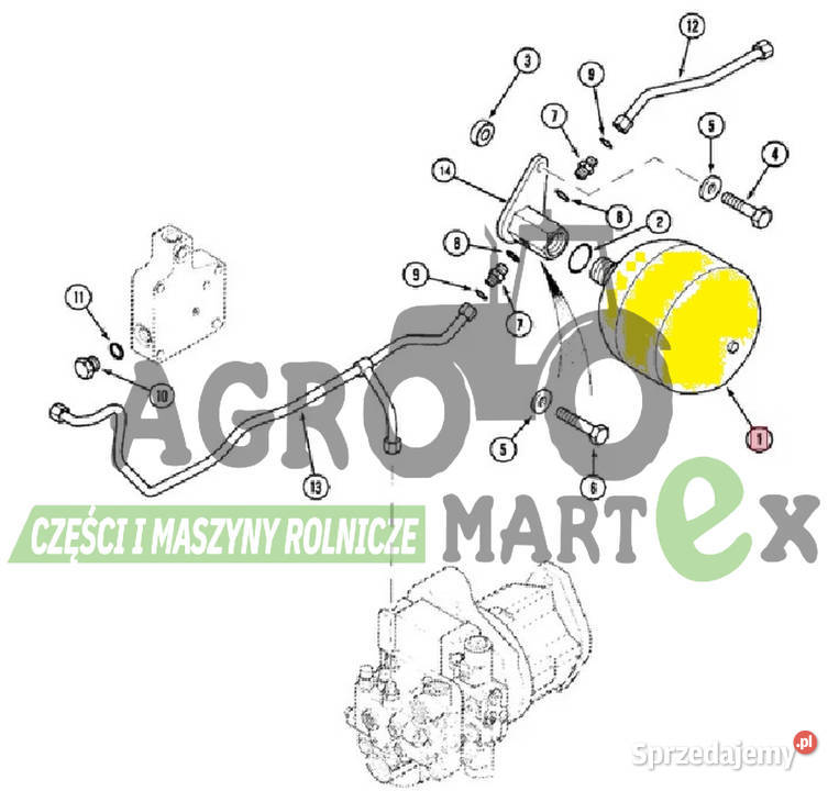 1530700C1 HYDROAKUMULATOR CNH Wichrów sprzedam
