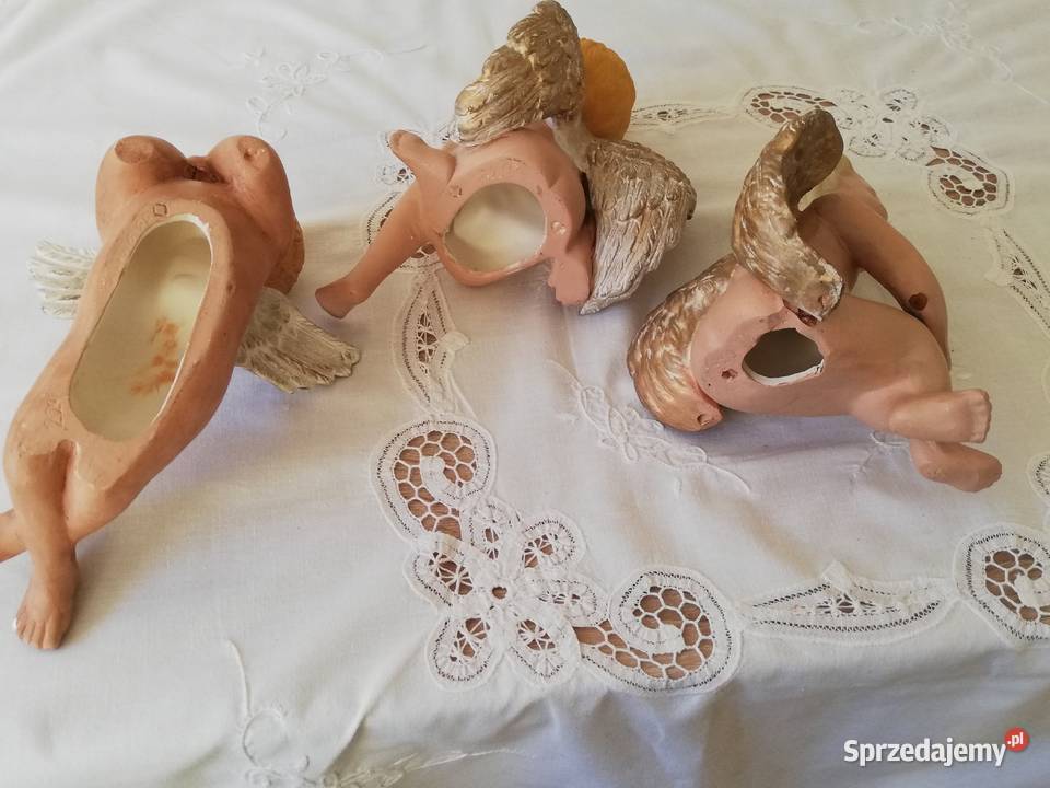 Stylowe figurki aniołków Gorlice sprzedam