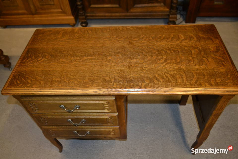 biurko ludwikowskie małe dąb sprzedam
