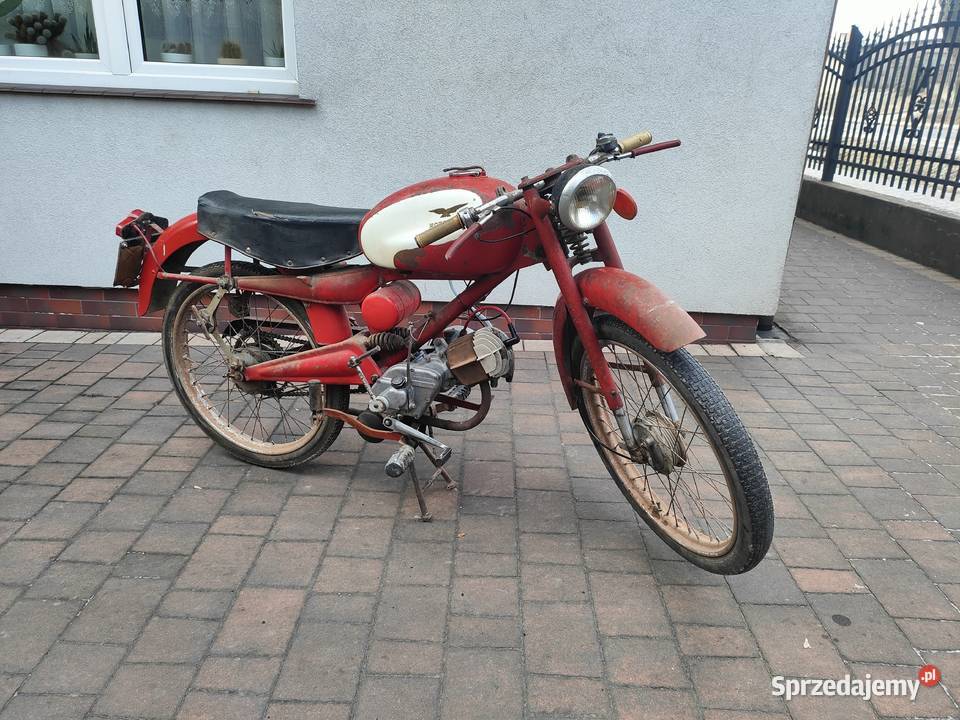Moto Guzzi Cardellino Lusso z 1958r Oryginał pozostałe Moto Guzzi Nowy Dwór Mazowiecki