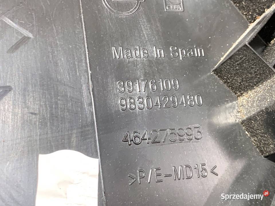 SCHOWEK PASAŻERA OPEL CORSA F Hatchback osobowe