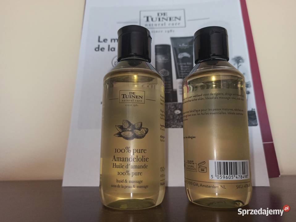 De Tuinen czysty Olejek Migdałowy 150ml Łódź