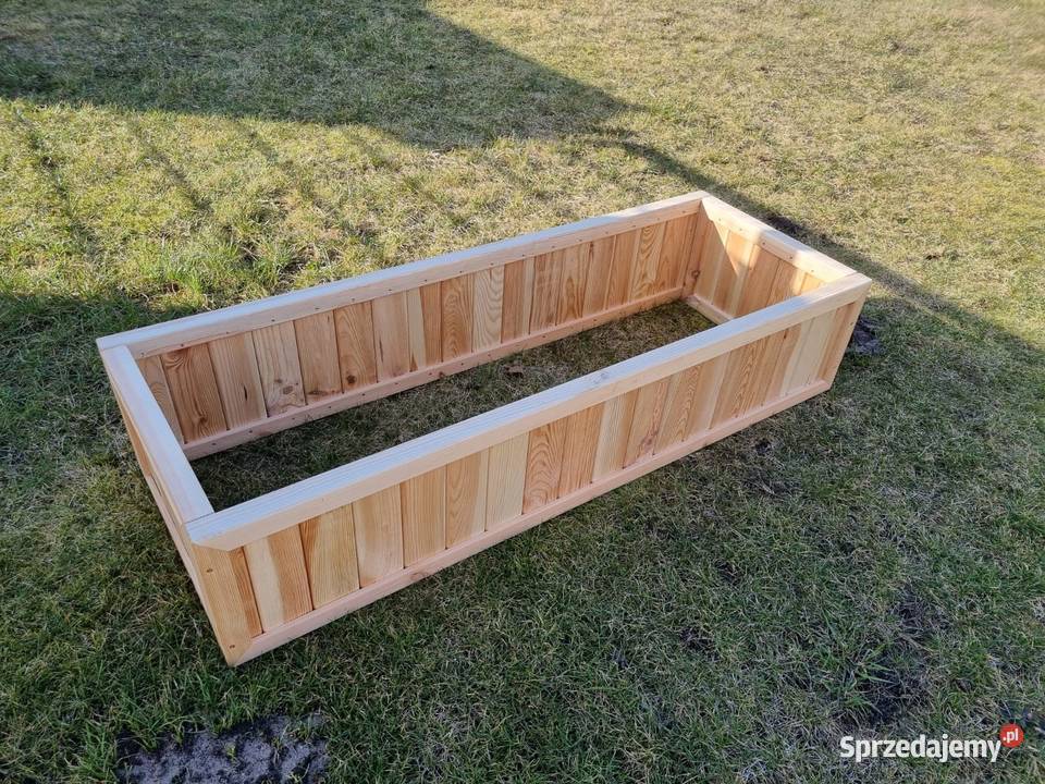 Warzywnik drewniany skrzynia ogrodowa zielnik Kalety