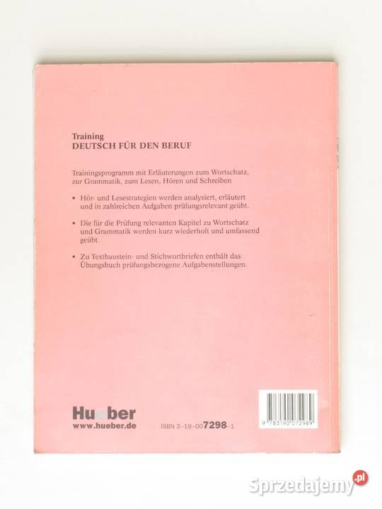 Training Deutsch fur den Beruf Dienst Koll Kraków