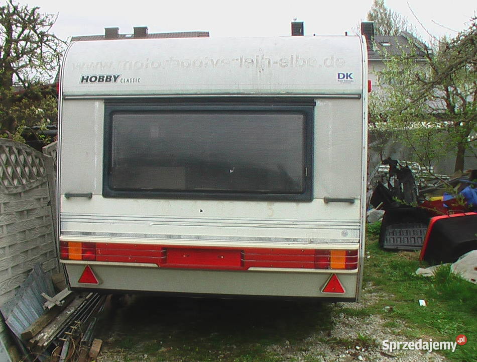 Przyczepa kempingowa domek na działkę HOBBY Kempingowe Górno sprzedam