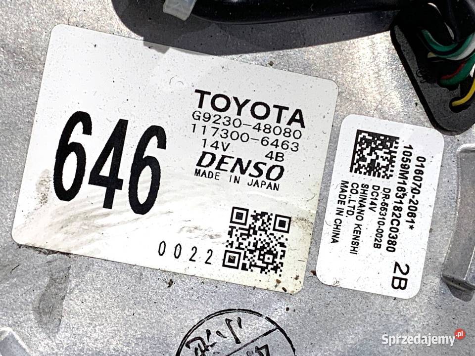 DMUCHAWA NAWIEWU BATERII LEXUS NX G923048080