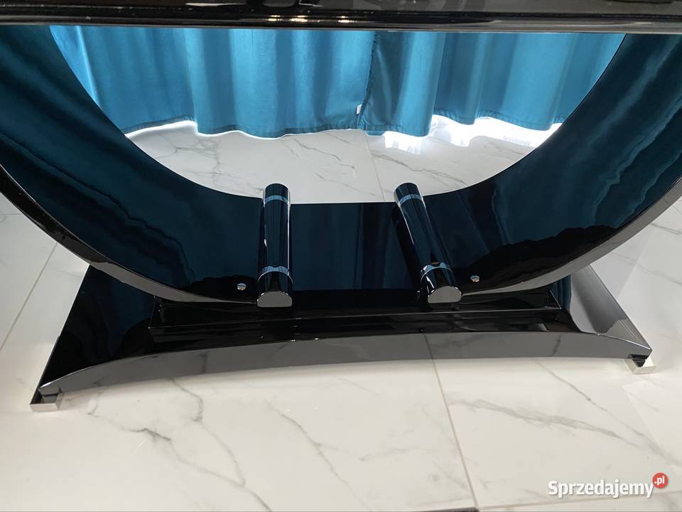 Stół czarny połysk 75cm