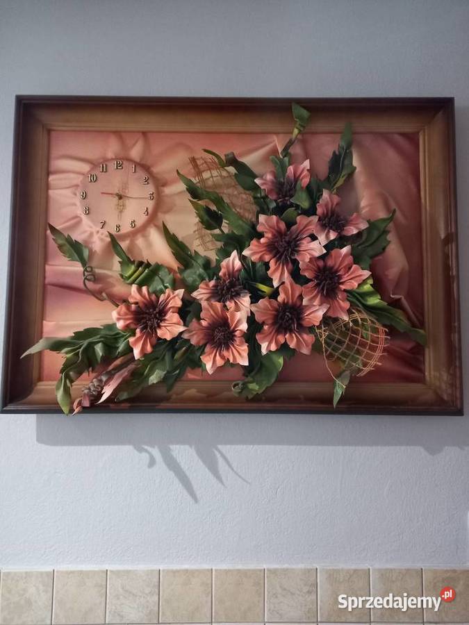 Obraz szer 90 x 64 odcienie różowego Nałęczów